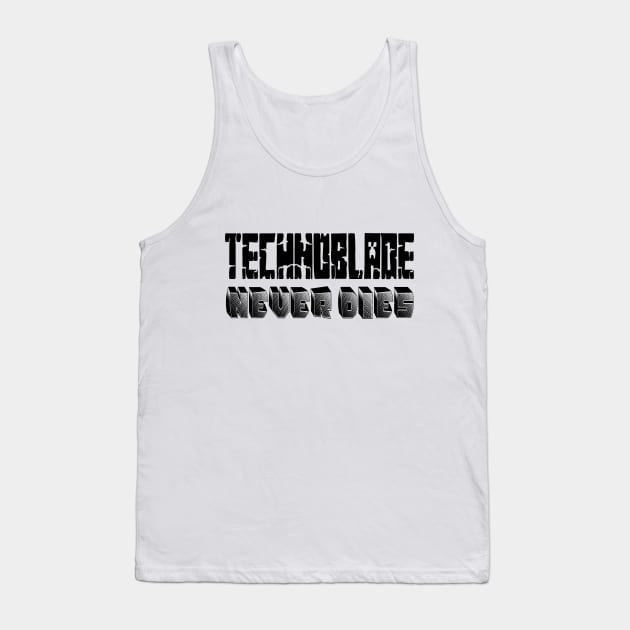 Technoblade Never Dies Tank Top by EleganceSpace